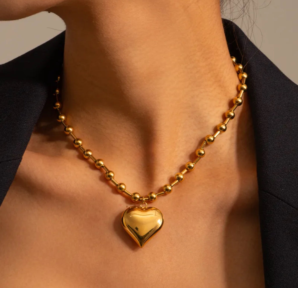 Corazon set's necklace and bracelet