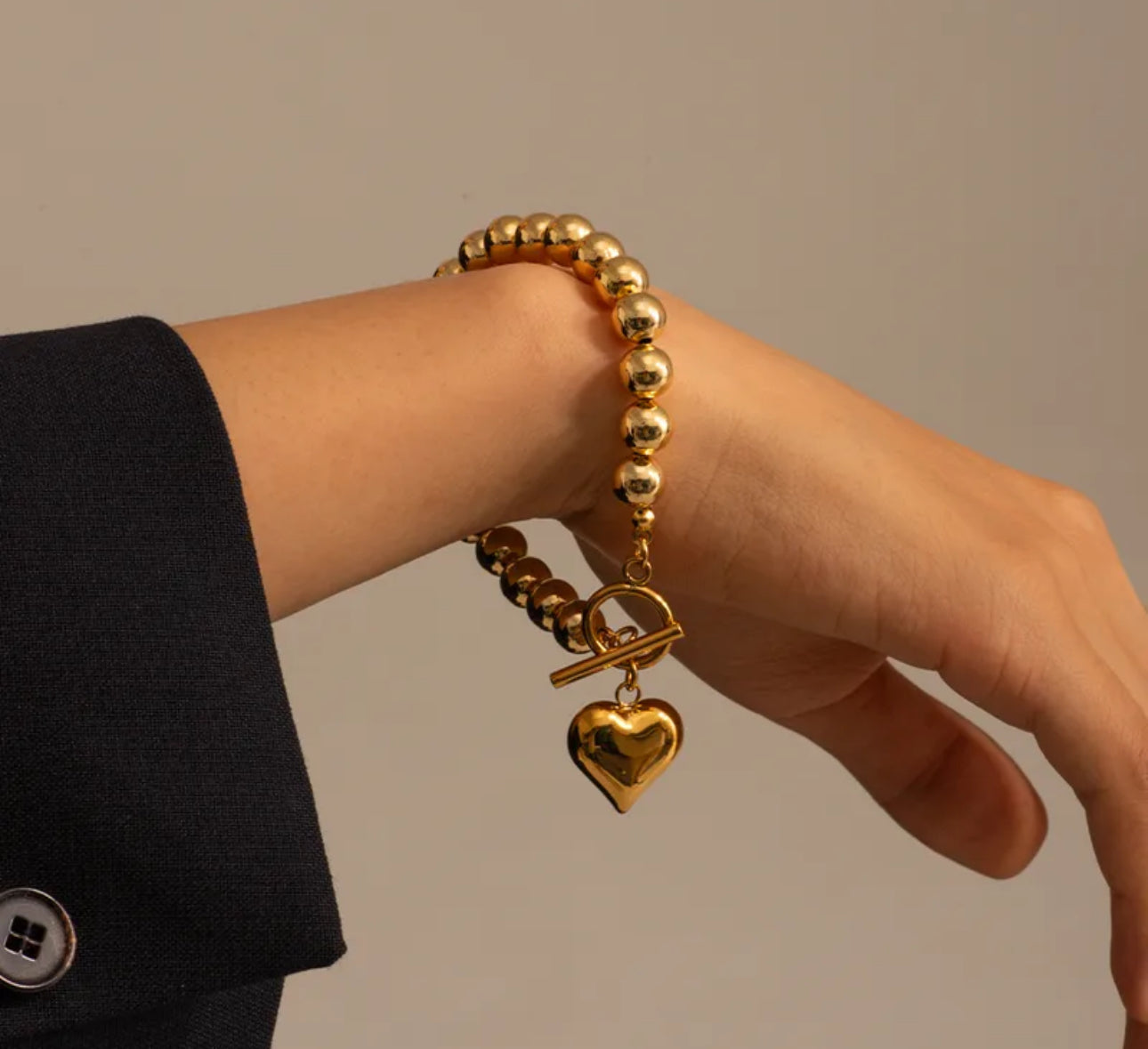 Corazon set's necklace and bracelet